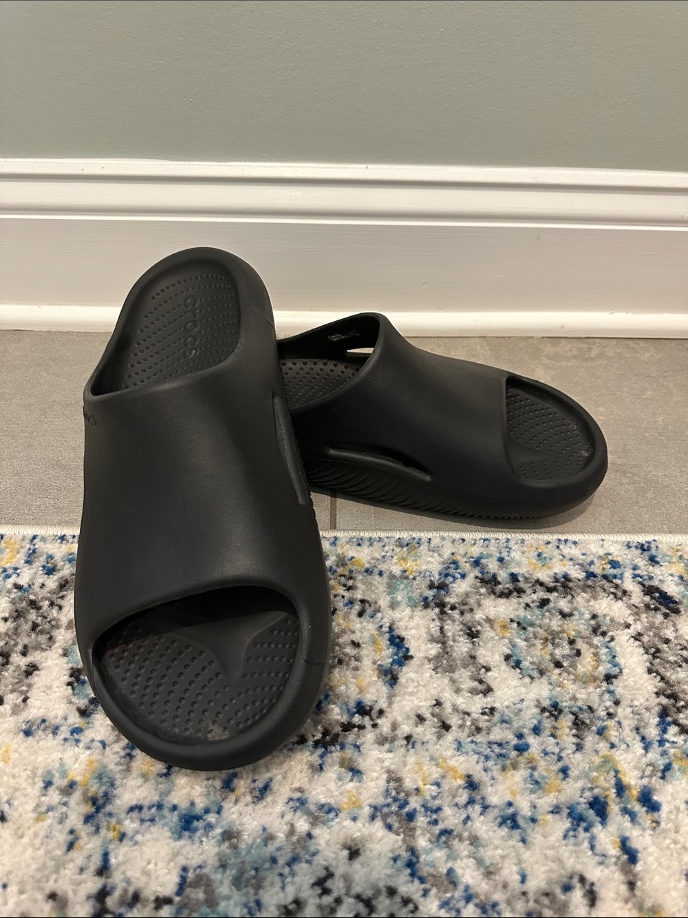 CROCS Men’s Black Slide Sandals